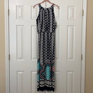 Navy Maxi Dress